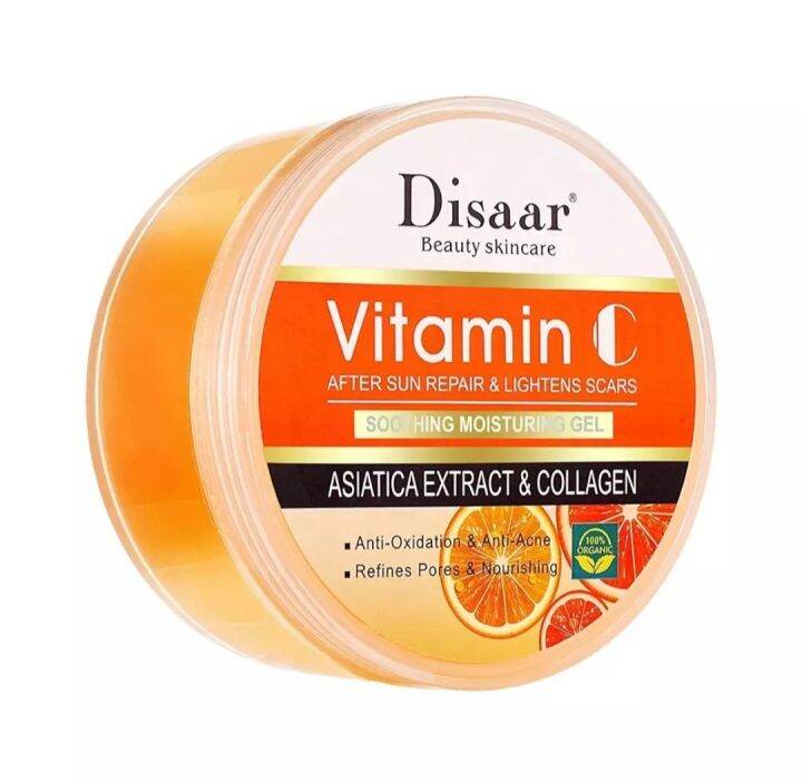 DISAAR Vitamin C Soothing Moisturizing Gel After Sun Repair And