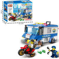 ProudNada Toys ตัวต่อ เลโก้ ตำรวจ โจร JDLT CITY POLICE GO AFTER THE THIEF 179 PCS 9532