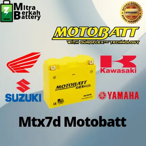 AKI KERING MOTOR NOUVO MTX7D MOTOBATT | Lazada Indonesia