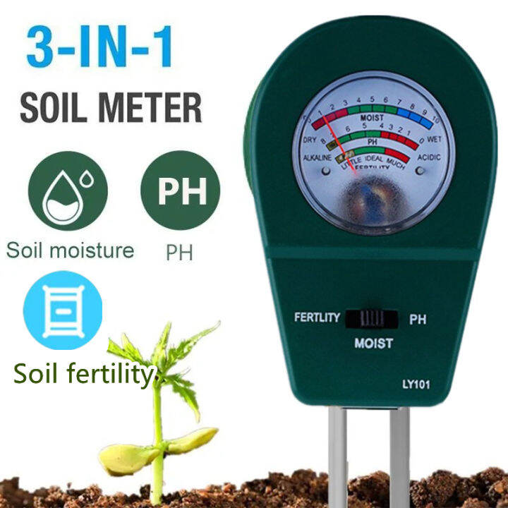 Soil pH ph value tester flower nitrogen phosphorus potassium