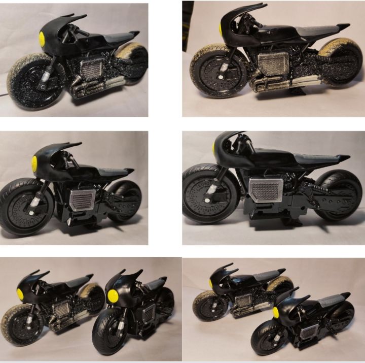Xe máy Batman motorcycle phiên bản thường và bùn 