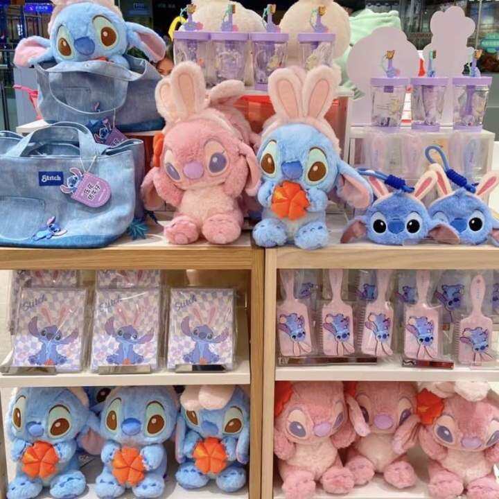 Disney x Miniso Stitch and Angel Rabbit Ears New Year Series Plush Toy