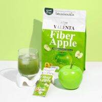 ลดพุง!!!? Apple fiber Valenta แอปเปิ้ลไฟเบอร์วาเลนต้า/วิตซี 1 ถุง มี12 ซอง ถุงสีเขียว