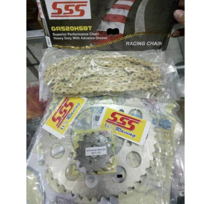 Gearset Gear set Ninja 250 N250 Fi Ninja 250 Karbu Z250 Ninja RR Mono