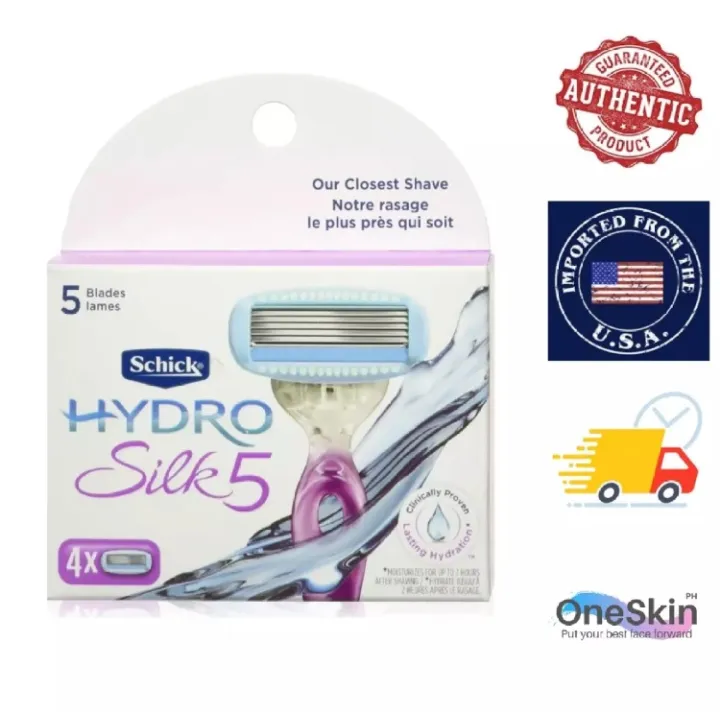 Schick Hydro Silk Refills 4 Count Lazada PH