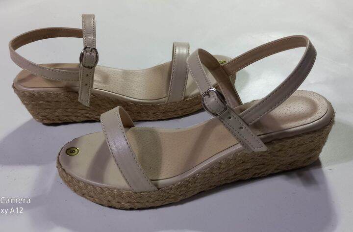 slim wedge sandal