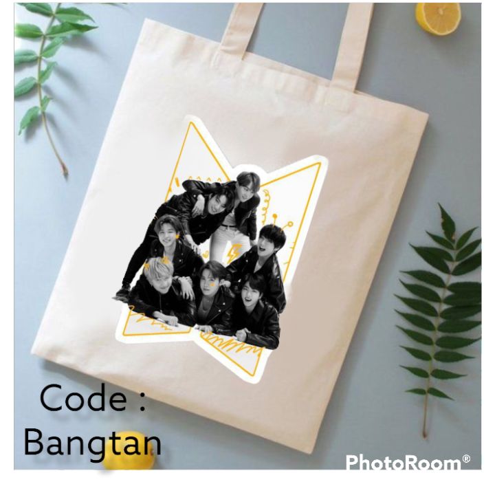 Bts Suga Tote Bag