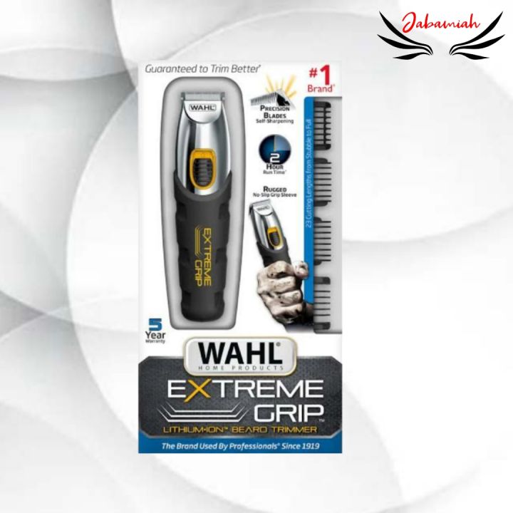 Wahl Extreme Grip Lithium Ion Beard Trimmer Lazada Ph 