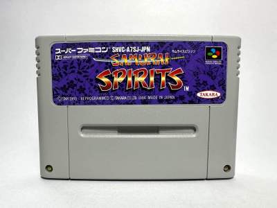ตลับแท้ Super Famicom (japan)(sfc)  Samurai Spirits