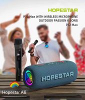 ??(ของแท้100%)Hopestar P32MAX ลําโพงซับวูฟเฟอร์ บลูทูธ แบบพกพา พลังงานสูง พร้อมไมโครโฟน+แถมไมโครโฟน 1 ตัว