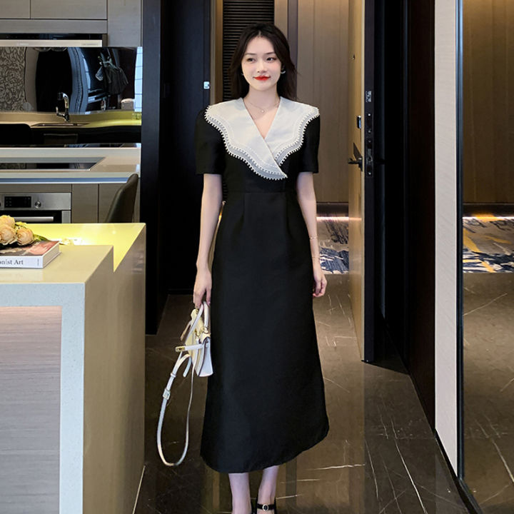 Váy liền công sở 2017 Váy đầm Hàn Quốc liền thân đẹp cao cấp