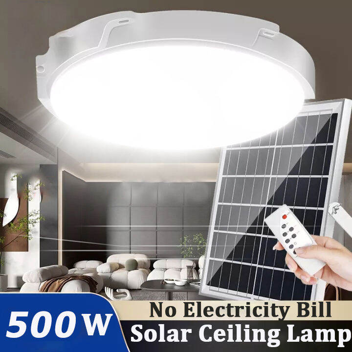 indoor solar lights for house 500W ceiling light solar lights with