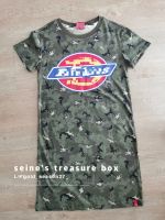 ?cotton camouflage dress/เดรสผ้าฝ้ายลายพราง