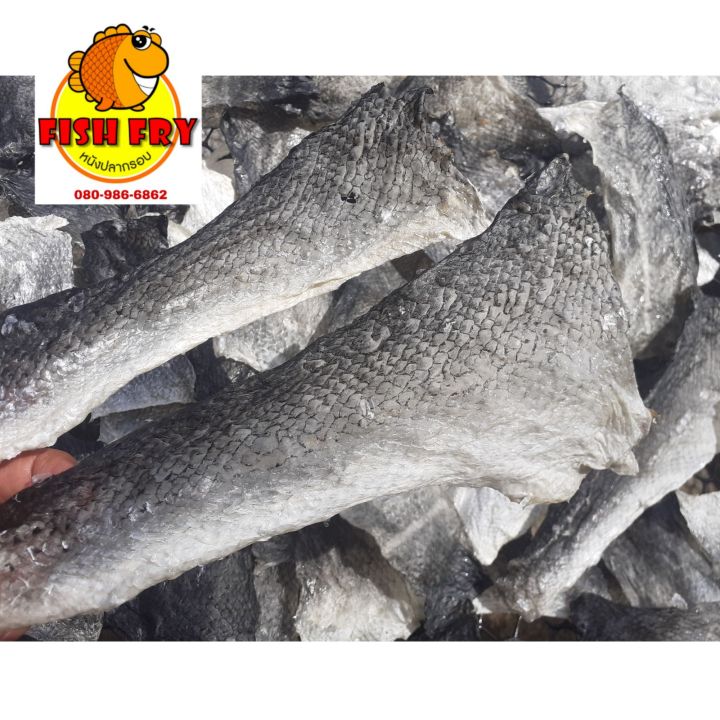 หนังปลาแซลมอน-ตากแห้ง-ถุงใหญ่ครึ่งกิโล-500-กรัม