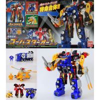 ของเล่นเซ็นไต หุ่นเซ็นไต โกบัสเตอร์ กล่องรวม Tokumei Sentai Go-Busters: Buster Machine DX Go-Buster Oh Set (Special Sticker included)