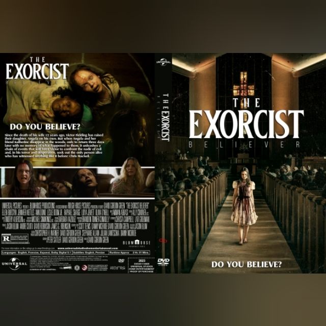 Dvd Film The Exorcist Believer 2023 Lazada Indonesia 9465