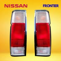 ส่งฟรี เสื้อไฟท้าย ไฟท้าย NISSAN FRONTIER ไม่มี CAB ข้าง LH ซ้าย ข้าง RH ขวา 1คู่ นิสสัน ฟรอนเทียร์ เลนซ์สี ขาว แดง  DIAMOND 04-48300 L/R ราคาส่ง ราคาถูก