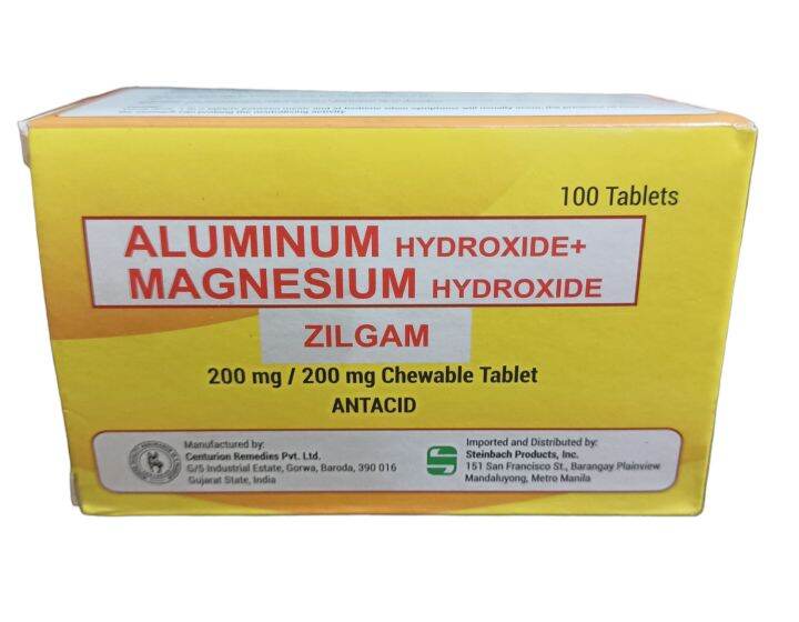 CALMSAPH / ZILGAM / SHELOGEL Aluminum Hydroxide Magnesium Hydroxide ...