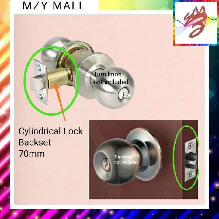 Spare Parts Hardware Cylindrical Door Lock Backset/ Tongue Spring Latch