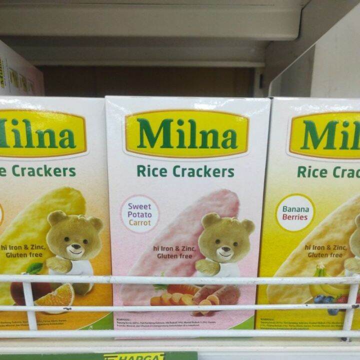 Milna Rice Crackers Lazada Indonesia