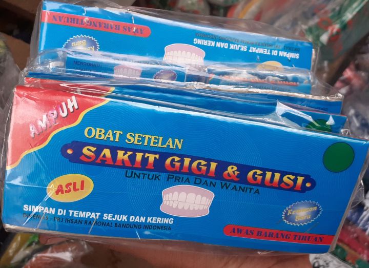 Sakit Gigi And Gusi Obat Setelan 1 Pack Lazada Indonesia