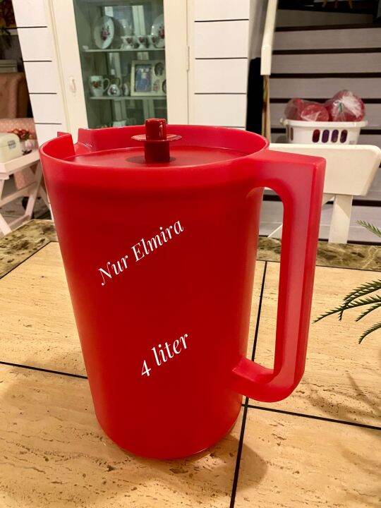 Tupperware pitcher 4 liter (1 pcs) Lazada