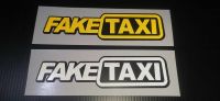 สติ๊กเกอร์ติดรถ FAKE TAXI งานตัดสะท้อนแสง