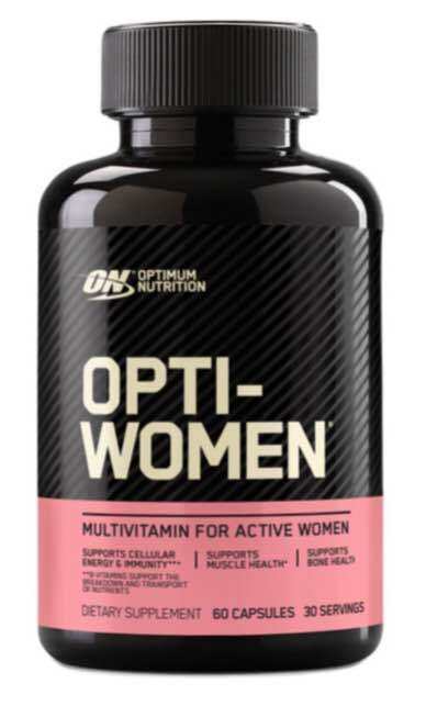 Opti women, multivitamins, optimum nutrition, 60 capsules | Lazada.co.th