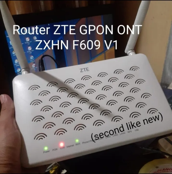 Router Zte Zxhn F609 V1 Gpon Ont Lazada Indonesia