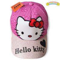 หมวกเด็ก​ หมวกแก๊ป​ หมวกเบสบอล HelloKitty  เหมาะสำหรับเด็ก 3-13 ปี