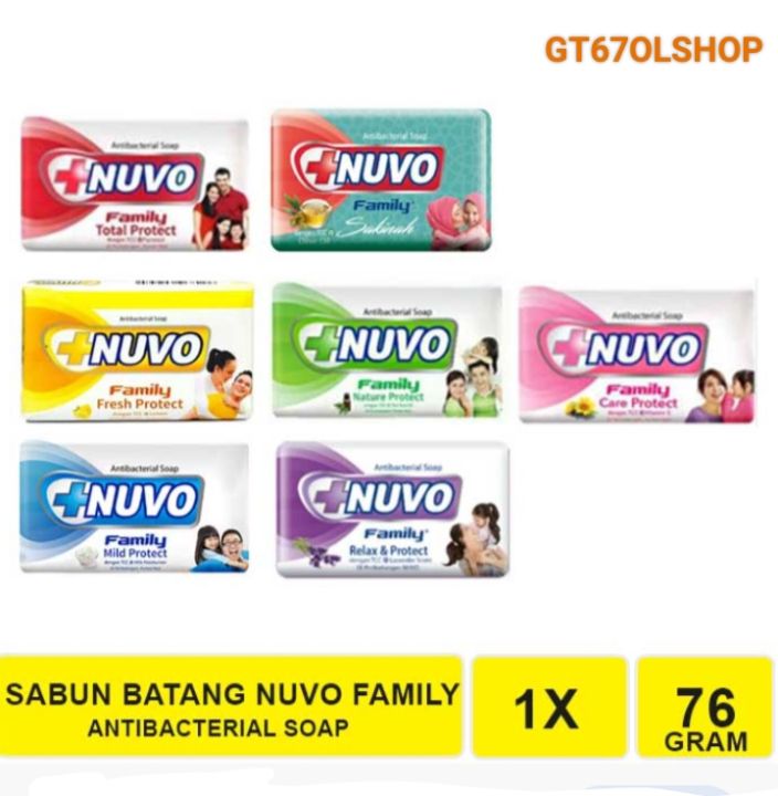 Nuvo Sabun Mandi Batangan Kemasan 76 Gr Lazada Indonesia