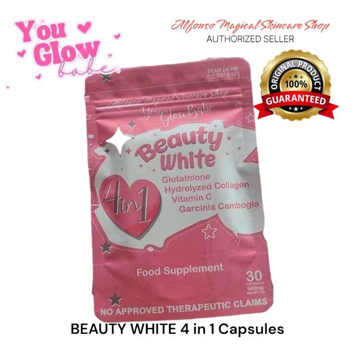 YOU GLOW BABE BEAUTY WHITE CAPSULES ( New Packaging) | Lazada PH