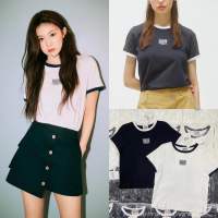 MAR T-Shirt◻️◼️(320฿ฟรีส่ง) เสื้อยืดแบรนด์ดัง รุ่นใหม่ล่าสุด งานตามหา ชนช็อปเกาหลีเลยค้า ดีเทลขอบตัดสีทูโทนเก๋ๆ ปักลายแบรนด์ที่อก ทรงสวยดูดี ทางร้านขึ้นจากแพทเทรินจริงเลยค้า ใส่ยังไงก็ไม่โป๊ะ งานเทียบเท่าแท้ ใส่ออกมาแล้วปังสุด