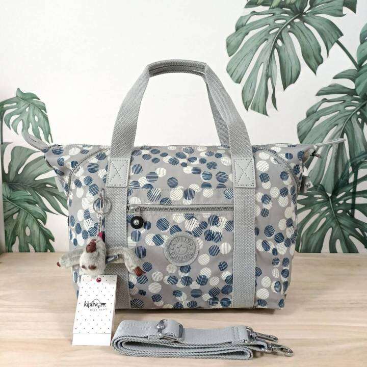 KIPLING Art Medium Tote Bag กระเป๋าเป้สะพายหลัง วัสดุด้านนอก Nylon