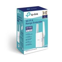 TP-Link AX1500 Wi-Fi 6 Dual Band Wireless Wall Plugged Range Extender รุ่น RE505X