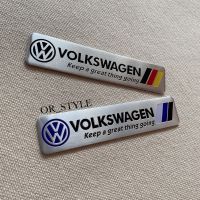 โลโก้ โฟล์ค VOLKSWAGEN เพลทอลูมิเนียมบาง