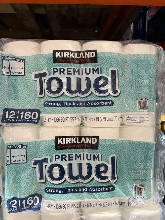 KIRKLAND SIGNATURE PREMIUM PAPER TOWEL (12 ROLLS) Lazada PH