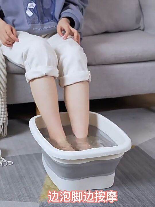 Collapsible Foot Bath Bucket For Foot Bath SPA Lazada