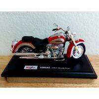 รถมอเตอร์ไซค์ 1:18 Yamaha 2001 Road Star [Maisto]