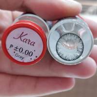 คอนแทคเลนส์ รุ่น Kara มี สีเทา/ตาล Gray/Brown มีค่าสายตา (0.00)-(-5.00)