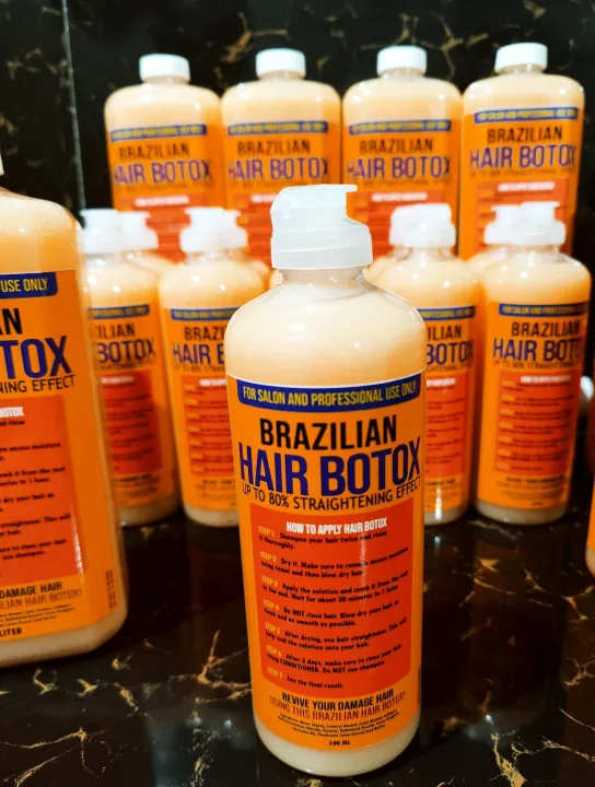 BRAZILIAN HAIR BOTOX WITH COLLAGEN ARGAN OIL (500ml) Lazada PH