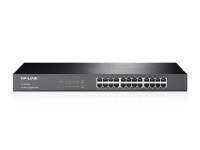 TP-Link TL-SG1024 24-port Gigabit Switch, 24 10/100/1000M RJ45 ports, 1U 19-inch rack-mountable steel case สินค้ามือ 2 สภาพดี ของเเท้พร้อมส่ง!!