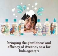 Aveeno Kids ผลิตภัณฑ์อาบน้ำ สระผมสูตรสำหรับเด็กอายุ 3-7 ปี, Curly shampoo