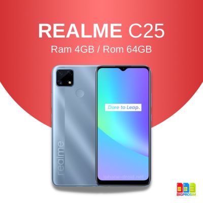[พร้อมส่ง]🔥 Realme C25 Ram 4/64 (🇹🇭ประกันศูนย์ 1 ปี)✅ออกใบกำกับภาษีได้