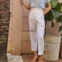 PC0001 Wrapped pant #ผ้าลินิน : รวมสี