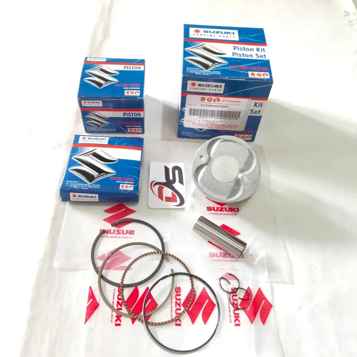 piston kit satria Fu ukuran OS 25 Lazada Indonesia