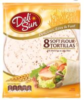 **พร้อมส่ง** Deli Sun เดลิซัน แผ่นแป้ง แผ่นแป้งตอติญ่า ตอร์ติญ่า แผ่นแป้งพิซซ่า Tortilla wraps แบบดั้งเดิม  ** สินค้านำเข้าจากสเปน ?? **