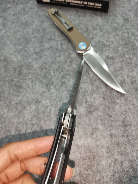 zt0640-วัสดุใบมีด-9cr14mov-วัสดุด้ามจับ-เหล็ก-g10-ระบบ-ลูกปืน-ความแข็ง-58hrc-การอบชุบด้วยความร้อนด้วยสุญญากาศ-พื้นผิว-ทราย