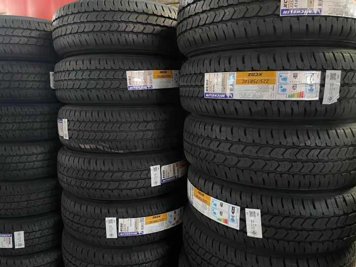 ยางบรรทุก-225-75r14-xcd2-ยางมิชลิน-michelin-ยางใหม่-ปี23-ราคาต่อเส้น