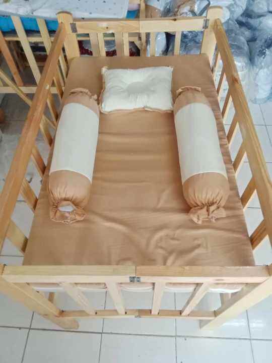 CRIB w/ Uratex foam & Pillow Set Lazada PH